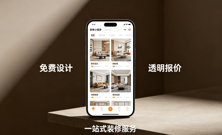 替换词装修服务平台小程序开发案例｜家装工装一站式平台定制落地详解